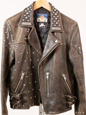 Blackmeans Olive Leather Jacket – Exclusive Posh Live Show Item (LØREN) – Size M